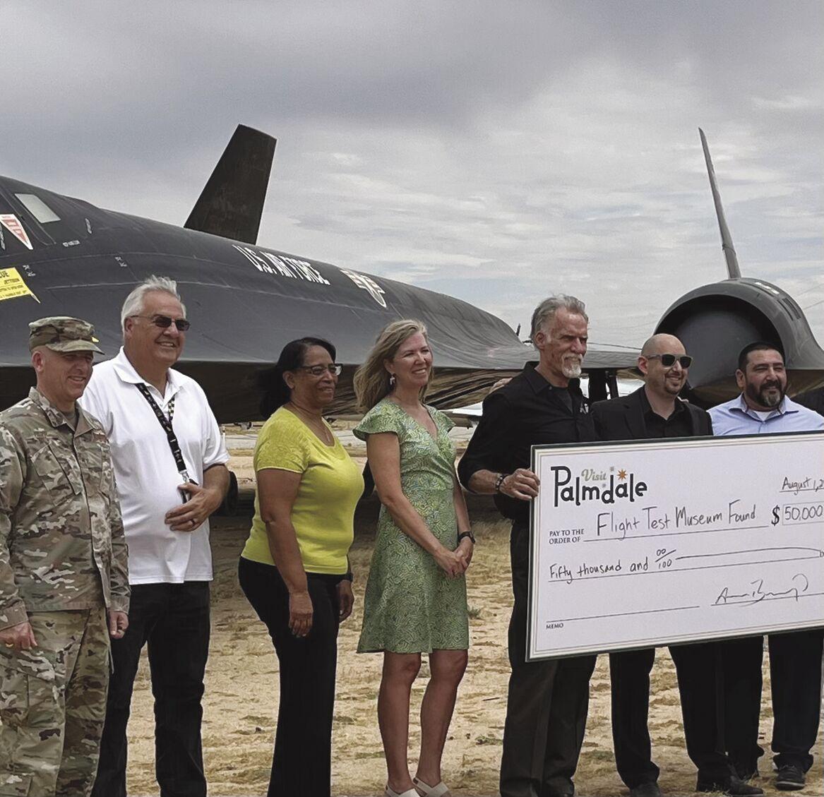 ‘Visit Palmdale’ aids Flight Test Museum