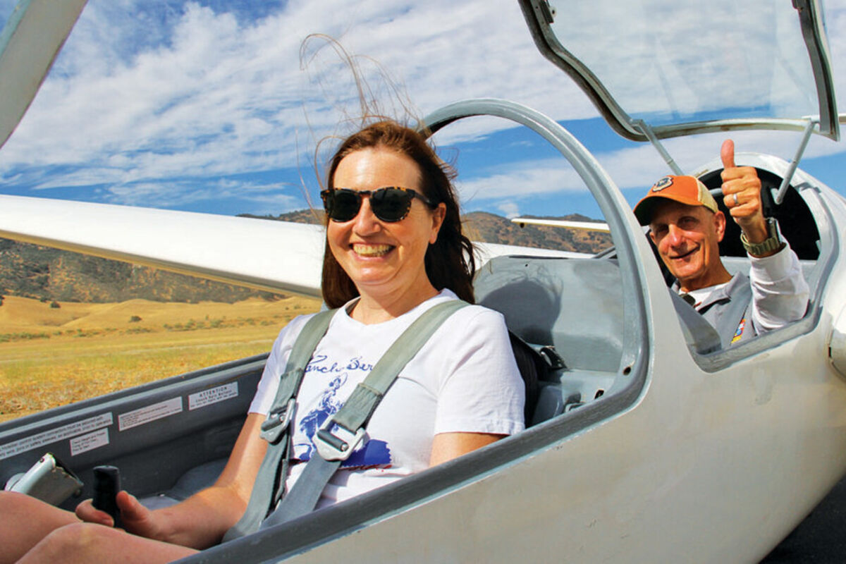 Glider rides at Mountain Valley Airport