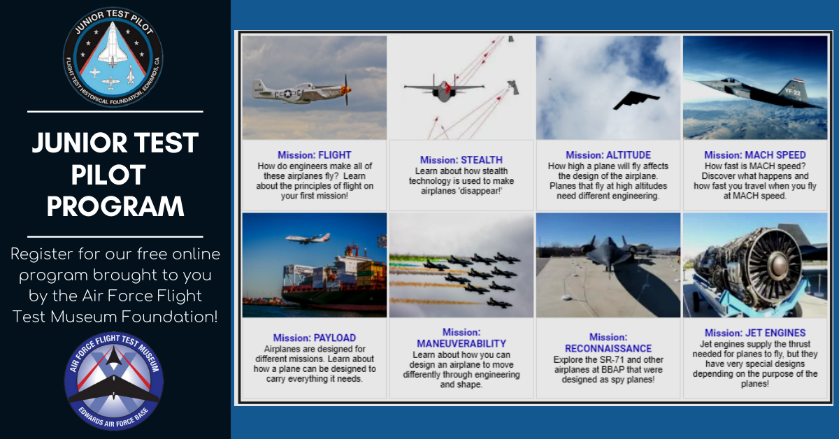 Online Program - FLIGHT TEST HISTORICAL FOUNDATION