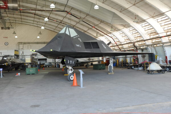 783 in restoration hangar - William J. Simone photo